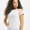 T-shirt Aljezur offwhite/pink