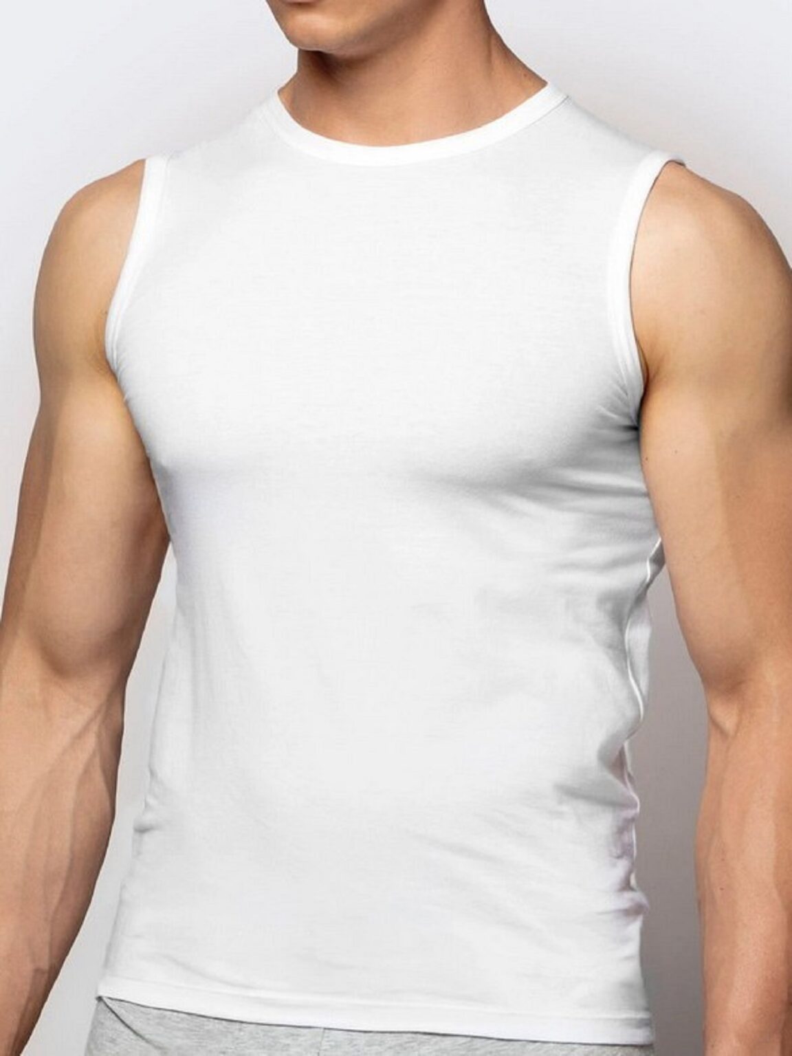 T-shirt Atlantic BMV-047 M-2XL white 000