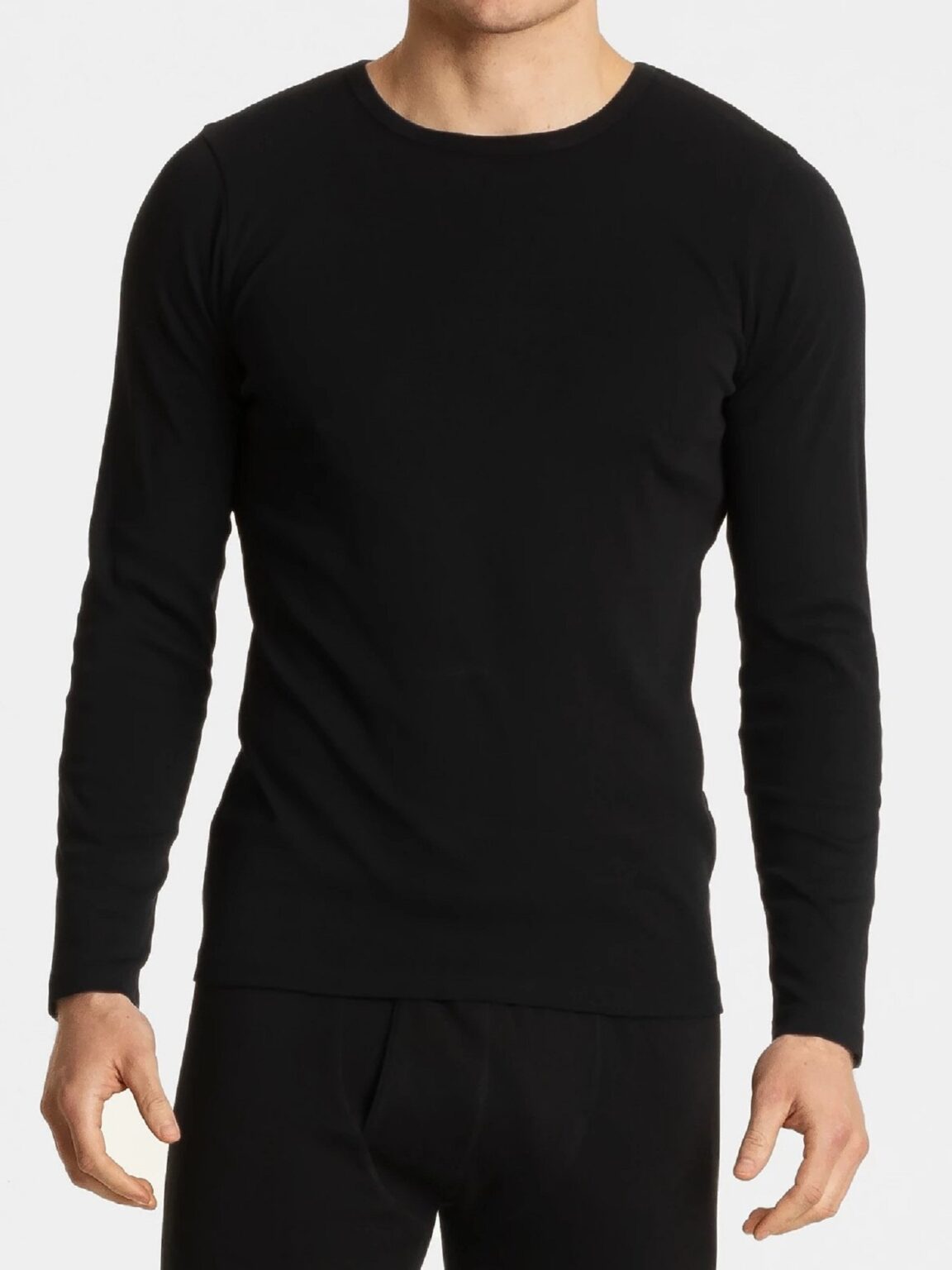 T-shirt Atlantic BMV-049 l/r M-2XL black 099