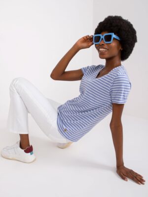 T-shirt-D16054M02431A-white-blue
