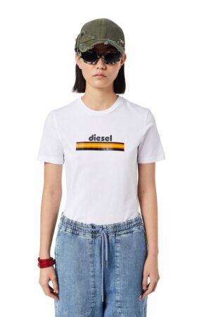 T-shirt - Diesel T-REG-C26 T-SHIRT white T-shirt - Diesel T-REG-C26 T-SHIRT white