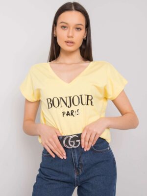 T-shirt-FA-TS-7142.37P-Light Yellow