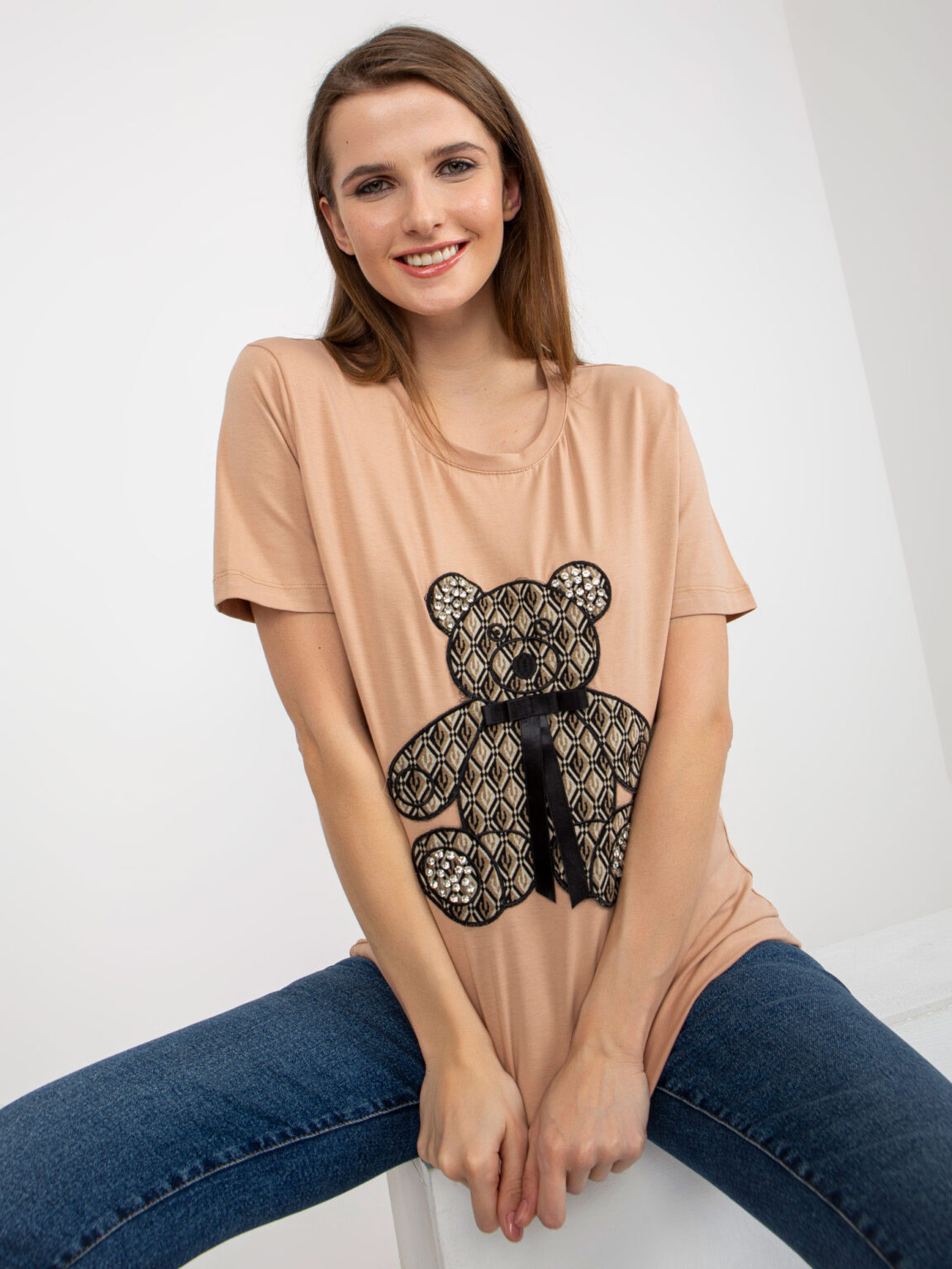 T-shirt-FA-TS-8443.84P-camel