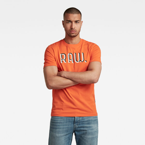 T-shirt - G-star RAW Compact jersey o orange