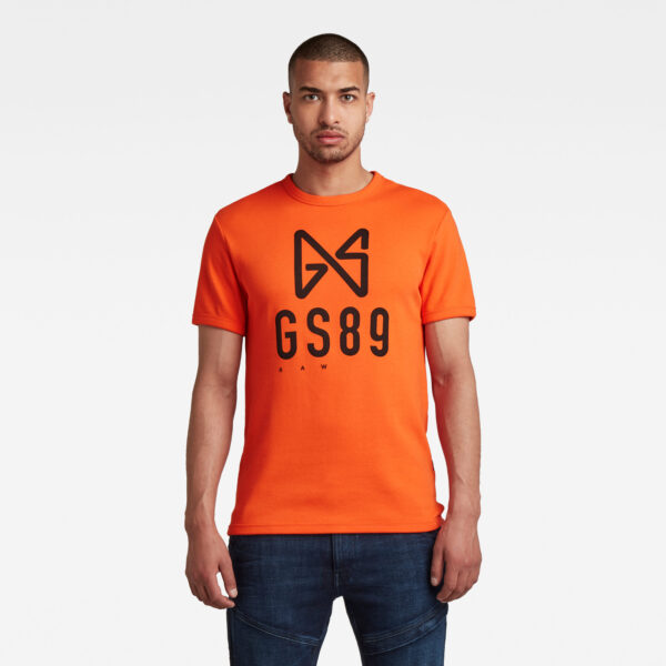 T-shirt - G-star RAW Ventura interlock o orange