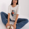 T-shirt-LK-TS-509353.25P-ecru