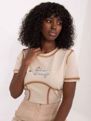 T-shirt-NM-TS-DDD654.60-beige