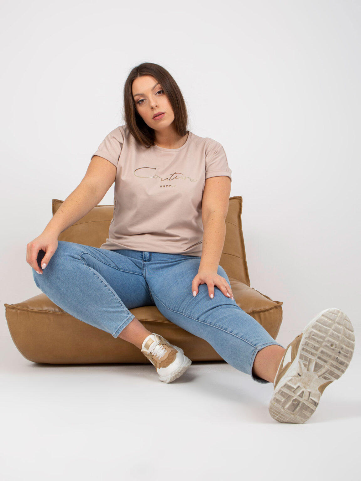 T-shirt-RV-TS-7775.66P-beige