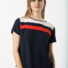 T-shirt - TOMMY HILFIGER JOSIE TOP SS blue