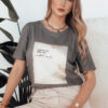 T-shirt damski CHANTE grafitowy Dstreet