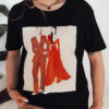 T-shirt damski COMDI czarny Dstreet