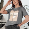 T-shirt damski GLOWY grafitowy Dstreet