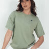 T-shirt damski MILOV ciemnozielony Dstreet