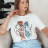 T-shirt damski MISTAL biały Dstreet