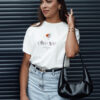 T-shirt damski OLIVE TREE ecru Dstreet