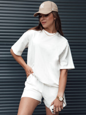 T-shirt damski SWAN ecru Dstreet T-shirt damski SWAN ecru Dstreet