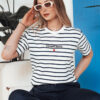 T-shirt damski TUMULS biały Dstreet