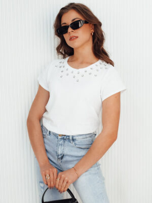 T-shirt damski UMARUS biały Dstreet T-shirt damski UMARUS biały Dstreet