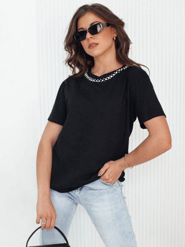 T-shirt damski UMARUS czarny Dstreet