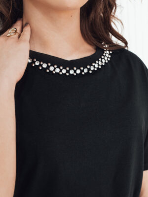 T-shirt damski UMARUS czarny Dstreet T-shirt damski UMARUS czarny Dstreet