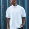 T-shirt męski biały Dstreet