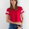 T-shirt red Yups amu0538. R24