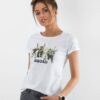 T-shirt white Yups amu0526. R01