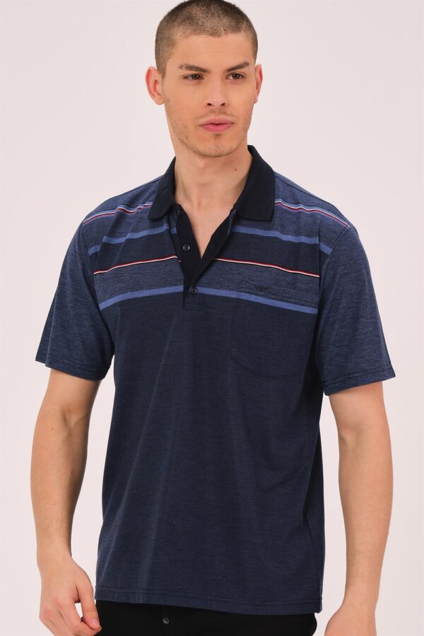 T0721 DEWBBERY MEN'S T-SHIRT-INDIGO