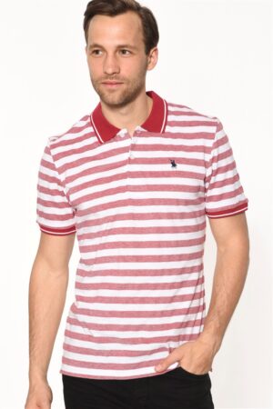 T8545 DEWBERRY T-SHIRT-BURGUNDY