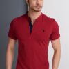 T8560 DEWBERRY PÓLÓ-VILÁGOS BORDÓ