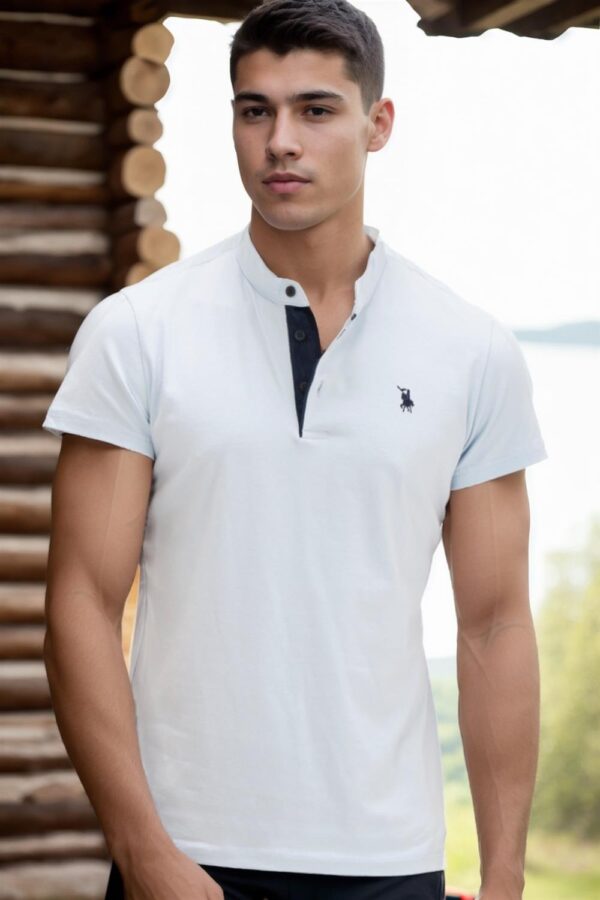 T8560 DEWBERRY T-SHIRT-LIGHT BLUE-3