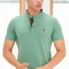 T8560 DEWBERRY T-SHIRT-LIGHT KHAKI-2