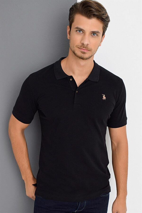 T8561 DEWBERRY MEN'S TSHIRT-BLACK