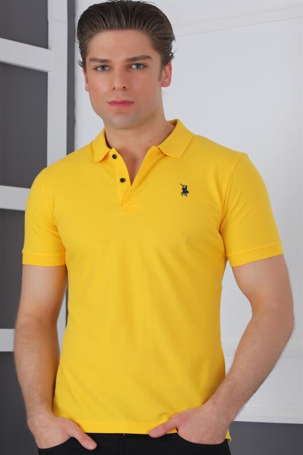 T8561 DEWBERRY MEN'S TSHIRT-YELLOW