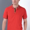 T8567 DEWBERRY MEN'S T-SHIRT-BURGUNDY