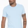 T8569 DEWBERRY BICYCLE COLLAR MEN'S T-SHIRT-BLUE