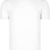 T8569 DEWBERRY BIKE COLLAR MEN'S T-SHIRT-PLAIN WHITE