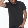 T8570 DEWBERRY HOODED MEN'S T-SHIRT-ANTHRACITE
