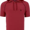 T8570 DEWBERRY HOODIE MEN'S T-SHIRT-PLAIN BURGUNDY