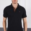 T8581 DEWBERRY MEN'S T-SHIRT-BLACK