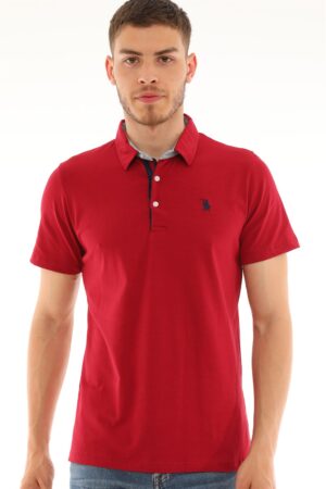 T8582 DEWBERRY MEN'S T-SHIRT-BURGUNDY