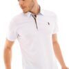 T8582 DEWBERRY MEN'S T-SHIRT-WHITE