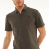 T8583 DEWBERRY MEN'S T-SHIRT-KHAKI