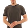 T8584 DEWBERRY MEN'S T-SHIRT-KHAKI