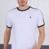 T8584 DEWBERRY MEN'S T-SHIRT-WHITE