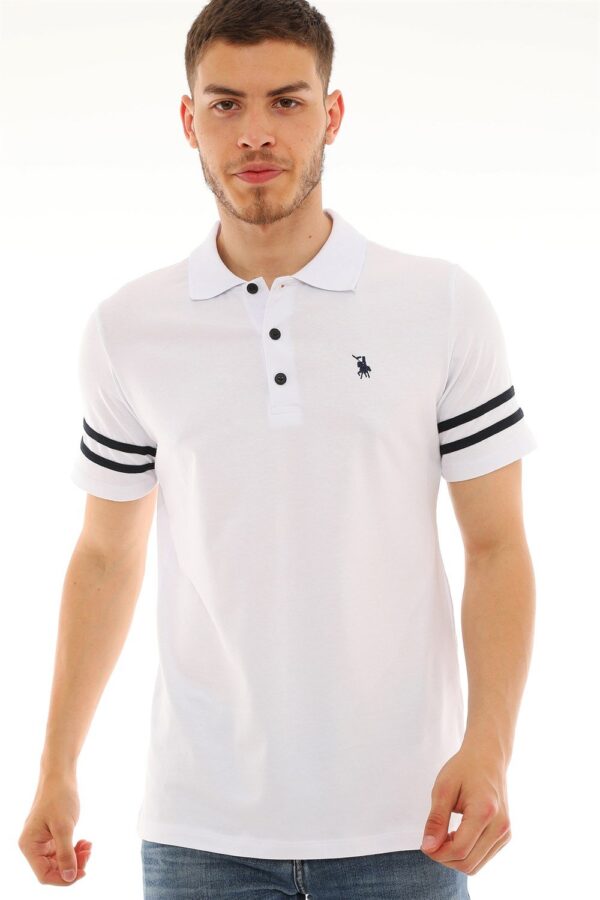 T8585 DEWBERRY MEN'S T-SHIRT-WHITE