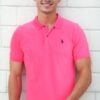 T9561 DEWBERRY MEN'S TSHIRT-FUCHSIA