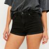 TALLY WEiJL Black Denim Shorts - Women