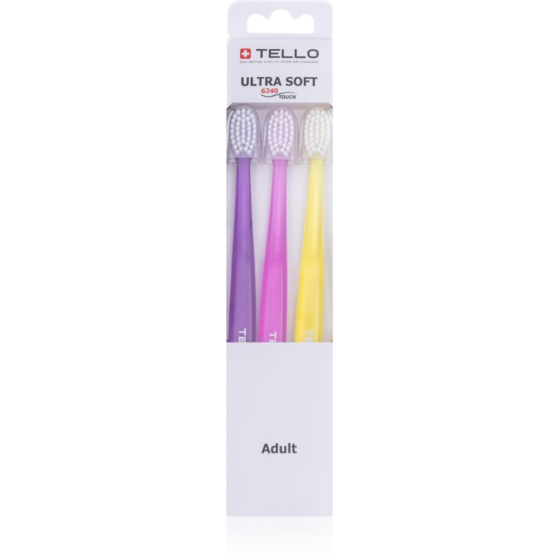 TELLO 6240 Ultra Soft 3pack fogkefe 3 db-Ár