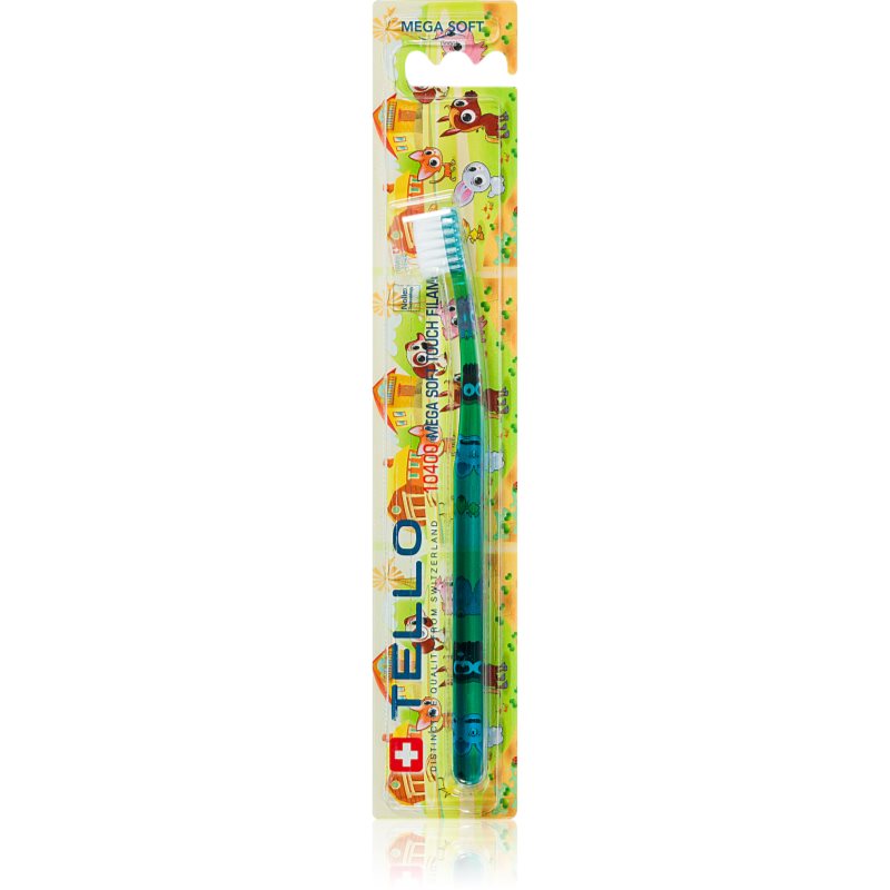 TELLO Kids 10400 fogkefe gyermekeknek Mega Soft 1 db-Ár